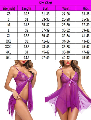 KIN Lace Babydoll Lingerie