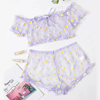 KIN Transparent Daisy Embroidery Set