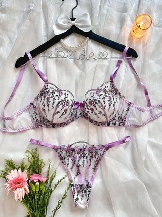 KIN Floral Lace Transparent Set