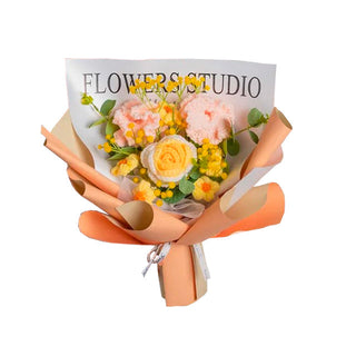 The Orange Rose Bouquet