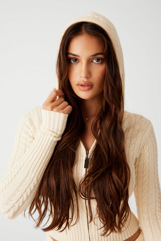 KIN® Cable Knit Set - French Vanilla