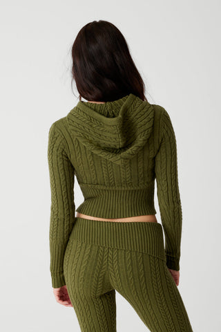 KIN® Cable Knit Set - Jade Green