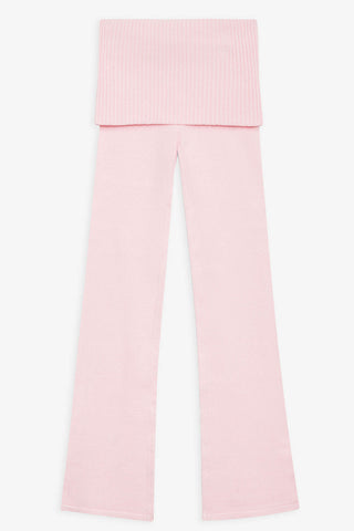 KIN® Knit Flare Pant - Rose Quartz