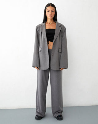 Blazer in Tailoring Charcoal