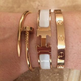 KIN® H BRACELET GOLD