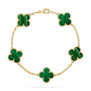 KIN Lux Clover Bracelet - Green