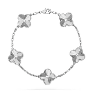 KIN Lux Clover Bracelet - SIlver